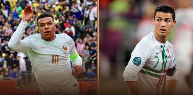 姆巴佩冲击C罗国家队射手王纪录 数据对比引热议